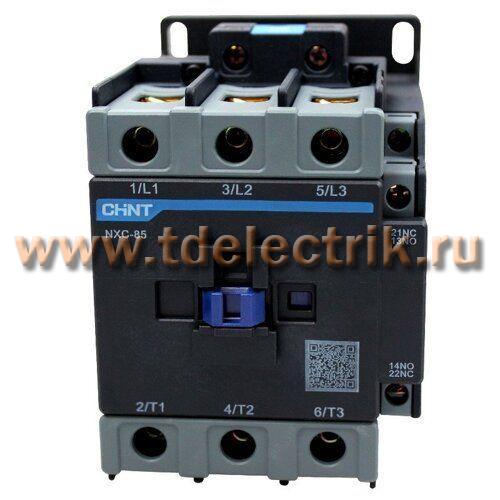 Фотография №1, Контактор NXC-85 380AC 1НО+1НЗ 50Гц (R)