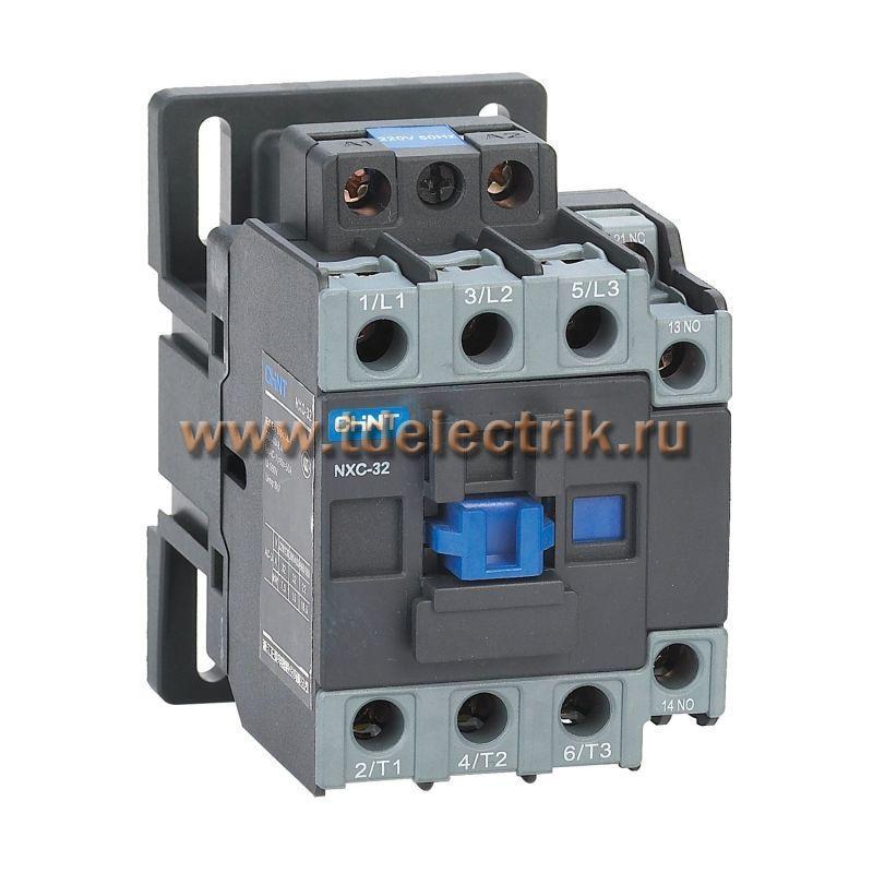 Фотография №1, Контактор NXC-32 24AC 1НО+1НЗ 50Гц (R)