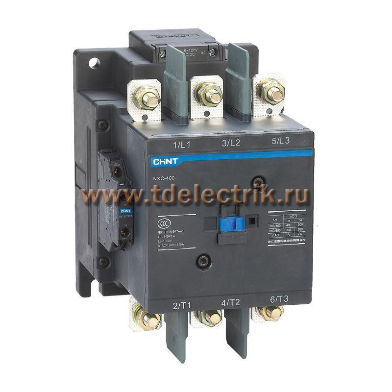 Фотография №1, Контактор NXC-330 380-415AC/DC 2НО+2НЗ 50Гц (R)