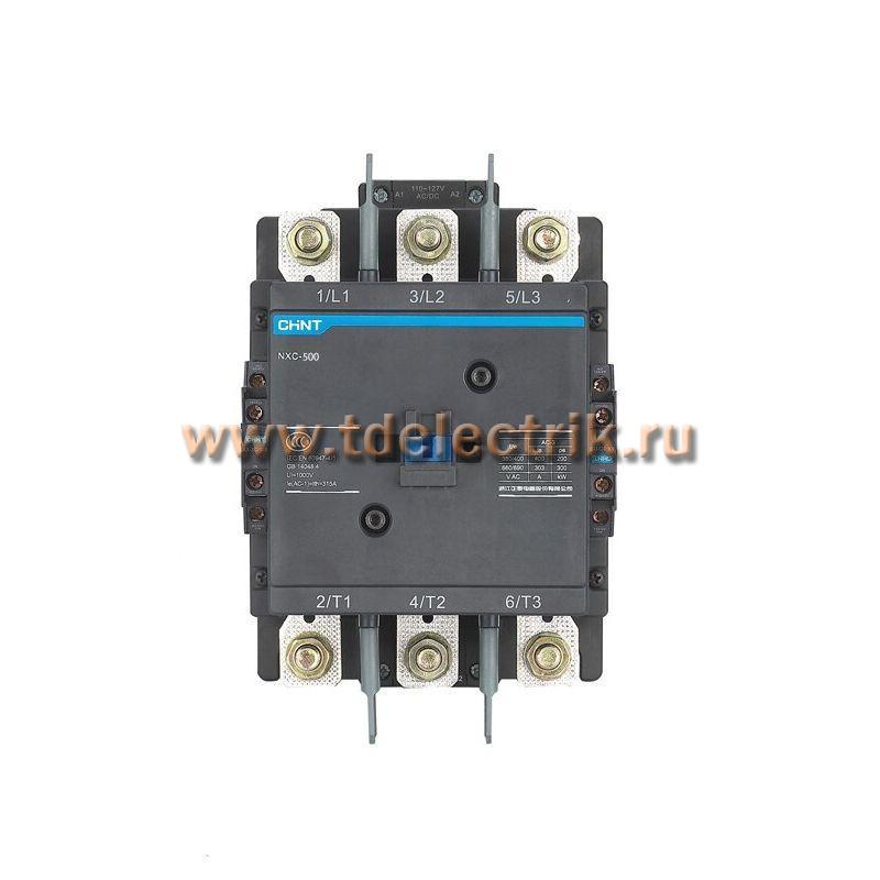 Фотография №1, Контактор NXC-500 110-127AC/DC 2НО+2НЗ 50Гц (R)