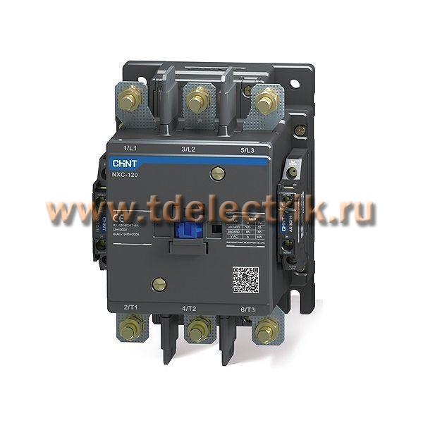 Фотография №1, Контактор NXC-120 220AC 2НО+2НЗ 50Гц (R)