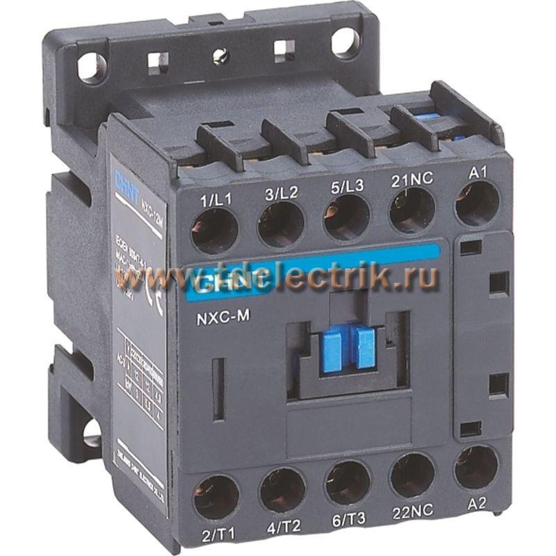 Фотография №1, Контактор NXC-06M01/Z 220DC 1НЗ 50/60Гц (R)